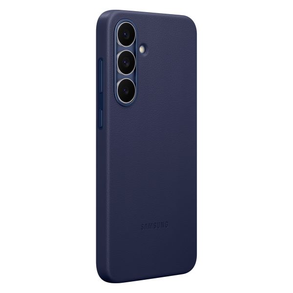 Samsung Original KindSuit Vegan Leather Case Samsung Galaxy S25 FE - Dark Blue