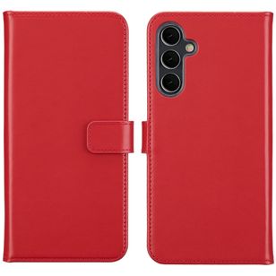 Selencia Echtleder Klapphülle Samsung Galaxy A16 - Rot