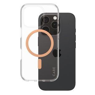 CARE by PanzerGlass Urban Combat Case MagSafe Apple iPhone 16 Pro - Peachy
