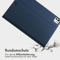 Accezz Classic Klapphülle Apple iPad Pro 11 (2025) M5 / (2024) M4 - Dunkelblau