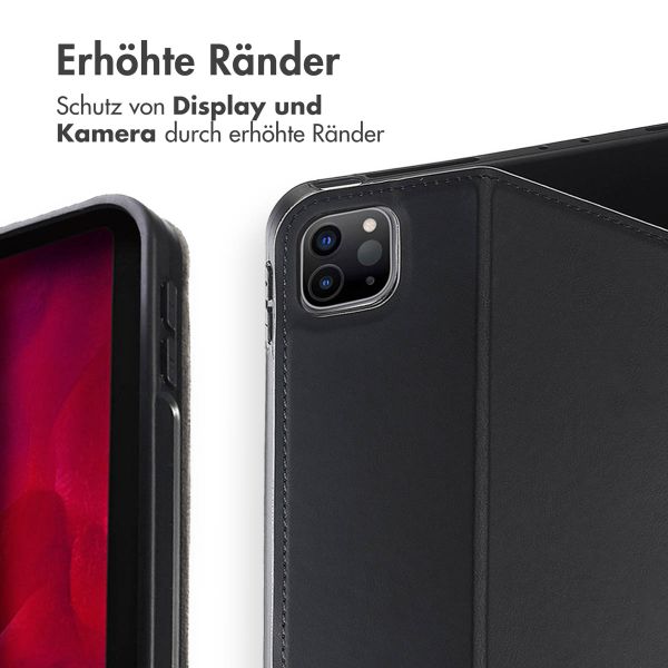 Accezz Classic Klapphülle Apple iPad Pro 12.9 (2020/2021/2022) - Schwarz