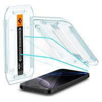 Spigen GLAStR Fit Displayschutzfolie 2er-Pack + Applicator Apple iPhone 17 / 17 Pro / 16 Pro