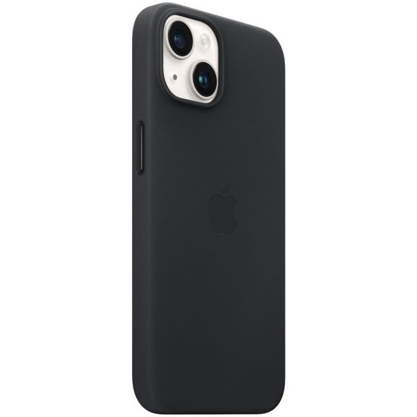 Apple Leder-Case MagSafe Apple iPhone 14 - Midnight