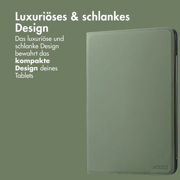 Accezz Classic Klapphülle Apple iPad Pro 12.9 (2020/2021/2022) - Grün