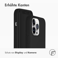 Accezz Liquid Silikoncase mit MagSafe Apple iPhone 13 Pro - Schwarz