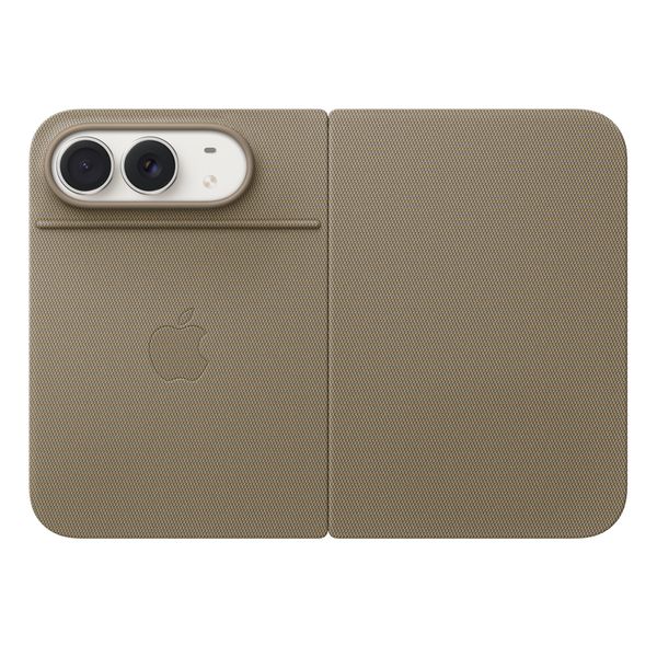 Apple Klapphülle mit Standfunktion Apple iPhone Duo - Taupe