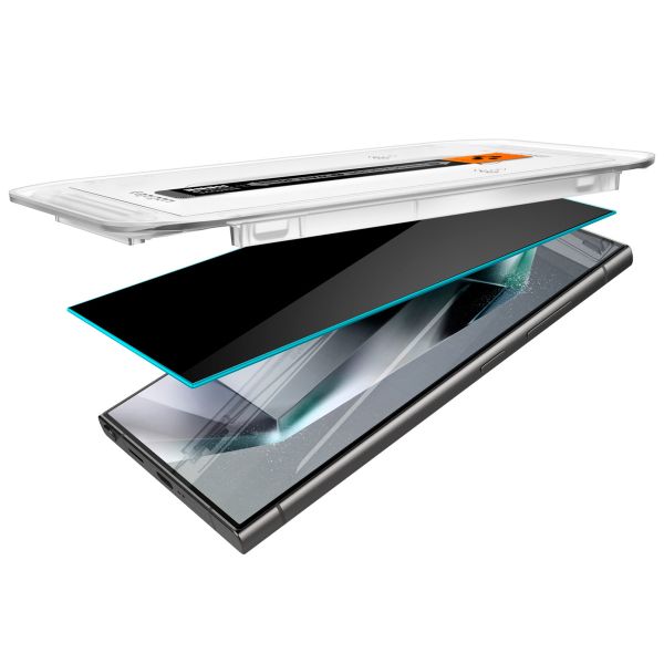 Spigen GLAStR Privacy EZ Fit Displayschutzfolie + Applicator - 2er-Pack Samsung Galaxy S24 Ultra