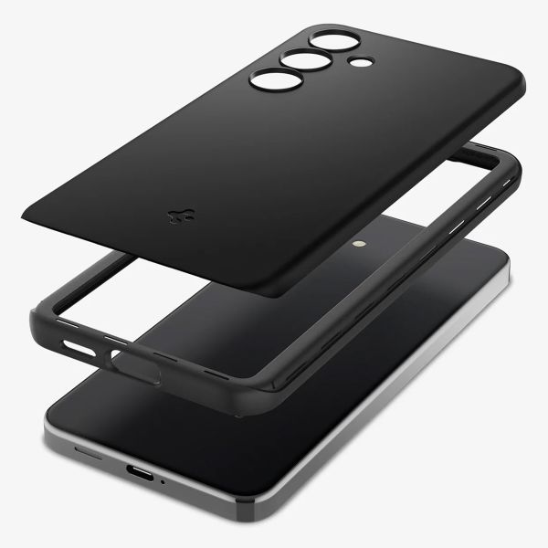 Spigen Thin Fit Backcover Samsung Galaxy S24 - Schwarz