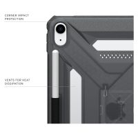 UAG Scout Plus Back Cover mit Ständer Apple iPad 11 (2025) 11 Zoll A16 / iPad 10 (2022) 10.9 Zoll - Ash