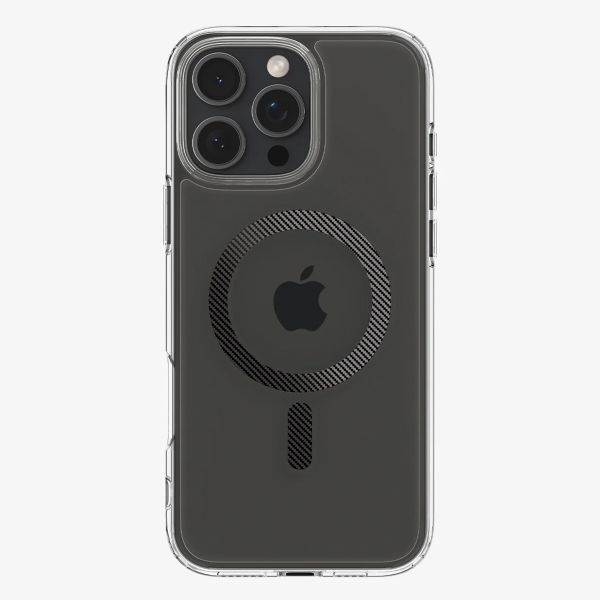 Spigen Ultra Hybrid Backcover MagSafe Apple iPhone 16 Pro Max - Carbon Fiber