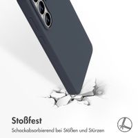 Accezz Liquid Silikoncase Samsung Galaxy S26 Ultra - Dunkelblau