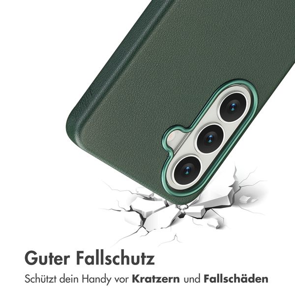 Accezz MagSafe Leather Backcover Samsung Galaxy S26 - Cedar Green