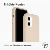 Accezz Liquid Silikoncase Apple iPhone 11 - Stone