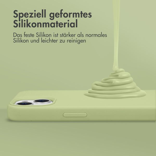 Accezz Liquid Silikoncase Samsung Galaxy S23 FE - Grün