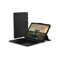 UAG Bluetooth-Tastatur Klapphülle mit Trackpad in fabrikverpackung für das Apple iPad 11 (2025) 11 Zoll A16  / iPad 10 (2022) 10.9 Zoll - QWERTY / UK - Schwarz