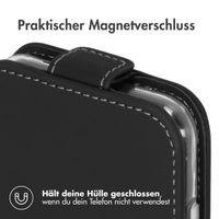 Accezz Flip Case Samsung Galaxy S25 FE - Schwarz