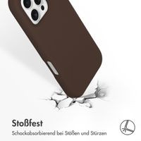 Accezz Liquid Silikoncase mit MagSafe Apple iPhone 16 Pro - New Tea Brown