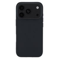 Accezz Color TPU Hülle Apple iPhone 18 Pro / 17 Pro - Schwarz