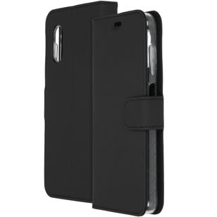 Accezz Wallet TPU Klapphülle Samsung Galaxy Xcover Pro - Schwarz