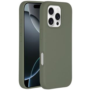Accezz Liquid Silikoncase mit MagSafe Apple iPhone 16 Pro Max - Cooper Green