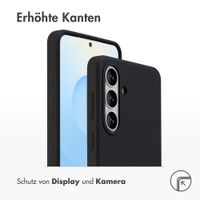 Accezz Liquid Silikoncase mit MagSafe Samsung Galaxy S26 Plus - Schwarz
