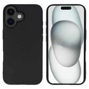 Accezz Color TPU Hülle Apple iPhone 16 - Schwarz