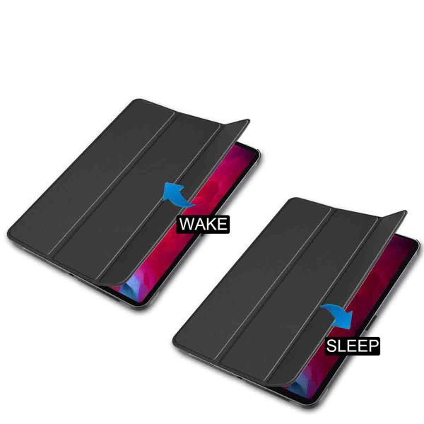 Accezz Trifold Klapphülle Apple iPad Pro 11 (2022 / 2021 / 2020 / 2018) - Schwarz