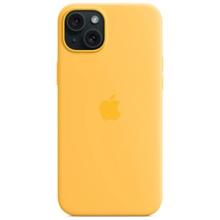 Apple Silikon-Case MagSafe Apple iPhone 15 Plus - Sunshine