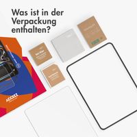 Accezz Schutzfolie aus gehärtetem Glas mit Applikator Apple iPad 11 (2025) 11 Zoll A16 / iPad 10 (2022) 10.9 Zoll