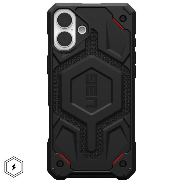UAG Monarch Pro Backcover Apple iPhone 16 Plus - Kevlar Black