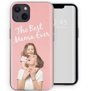 Gestalte deine eigene Clear Case Apple iPhone 13 - Transparent