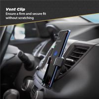 Scosche GravityDrop 3-in-1 Handyhalterung Auto - Universell - Armaturenbrett / Windschutzscheibe / Lüftungsgitter - Schwarz