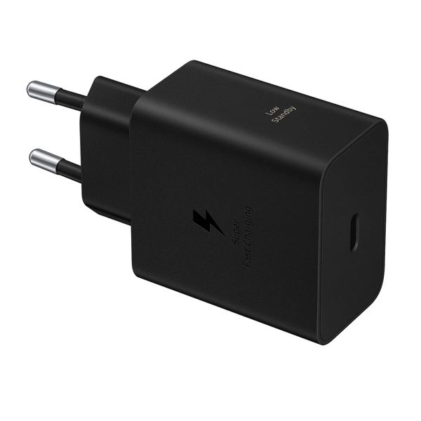 Samsung Original USB-C Power Adapter in Fabrikverpackung - Fast Charge Ladegerät - 60W - Schwarz