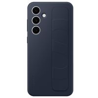 Samsung Original Standing Grip Backcover Samsung Galaxy S24 FE - Black & Blue