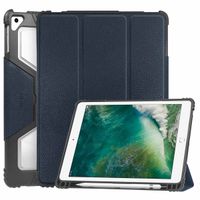 Accezz Rugged Trifold Klapphülle Apple iPad 6 (2018) 9.7 Zoll / iPad 5 (2017) 9.7 Zoll / Air 2 (2014)/Air 1 (2013) - Dunkelblau