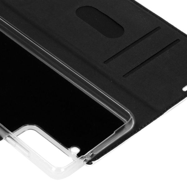 Gestalte deine eigene Compact Gel Klapphülle Samsung Galaxy S21 Plus - Weiß