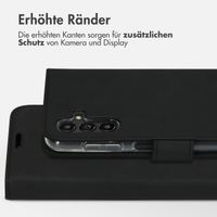 Accezz Wallet TPU Klapphülle Samsung Galaxy A13 (5G) / A04s - Schwarz