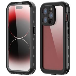 Redpepper Dot Plus Waterproof Case für das Apple iPhone 15 Pro - Schwarz