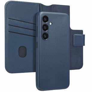 Accezz 2-in-1 Klapphülle aus Leder mit MagSafe Samsung Galaxy S24 - Nightfall Blue