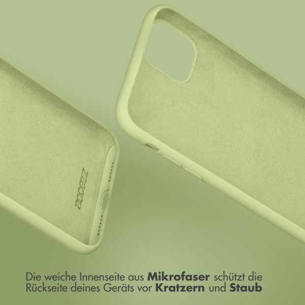 Accezz Liquid Silikoncase Samsung Galaxy S23 FE - Grün