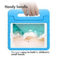 Accezz SchutzHülle mit Handgriff kindersicher Apple iPad 9 (2021) 10.2 Zoll / iPad 8 (2020) 10.2 Zoll / iPad 7 (2019) 10.2 Zoll - Blau
