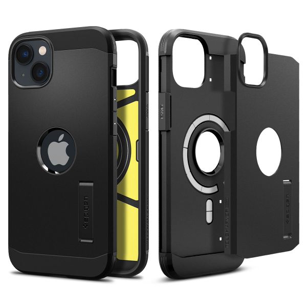 Spigen Tough Armor Backcover MagSafe Apple iPhone 14 - Schwarz