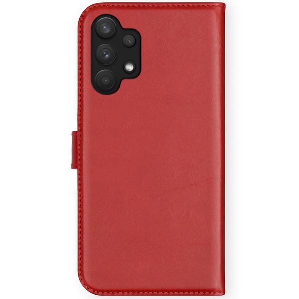 Selencia Echtleder Klapphülle Samsung Galaxy A32 (4G) - Rot