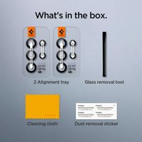 Spigen Optik Pro EZ Fit Lens Protector 2er-Pack Samsung Galaxy S23 Ultra - Schwarz