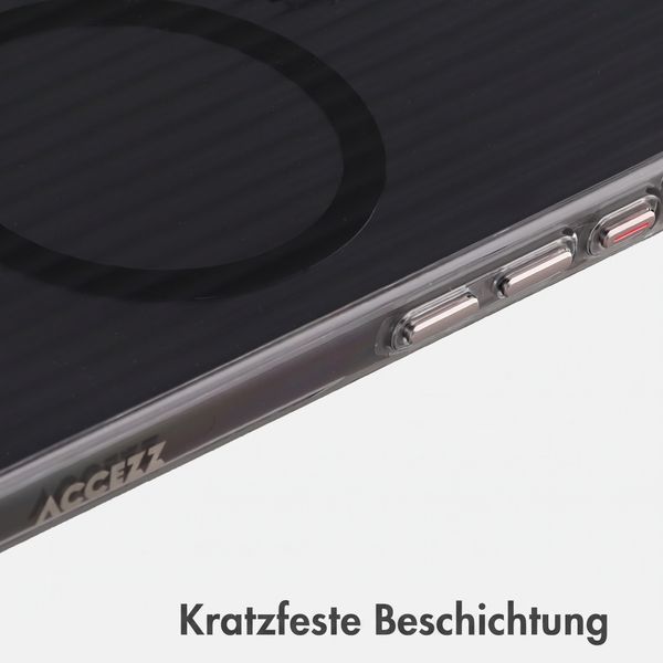 Accezz Lite Backcover mit MagSafe | Fluted | Apple iPhone 17 - Glossy Black