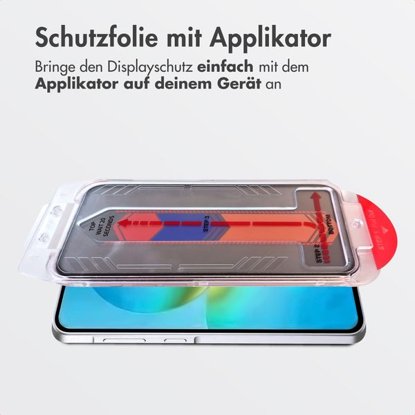 Accezz Sichtschutz-Schutzglas mit Applikator Samsung Galaxy A37 (5G)
