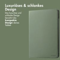 Accezz Classic Klapphülle Apple iPad Pro 12.9 (2020/2021/2022) - Grün