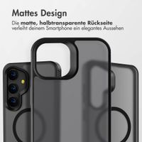 Accezz Rugged Frosted Back Cover mit MagSafe Samsung Galaxy S24 Plus - Schwarz