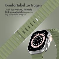 Accezz Ocean Armband für Apple Watch | 44/45/46/49 mm - Khaki