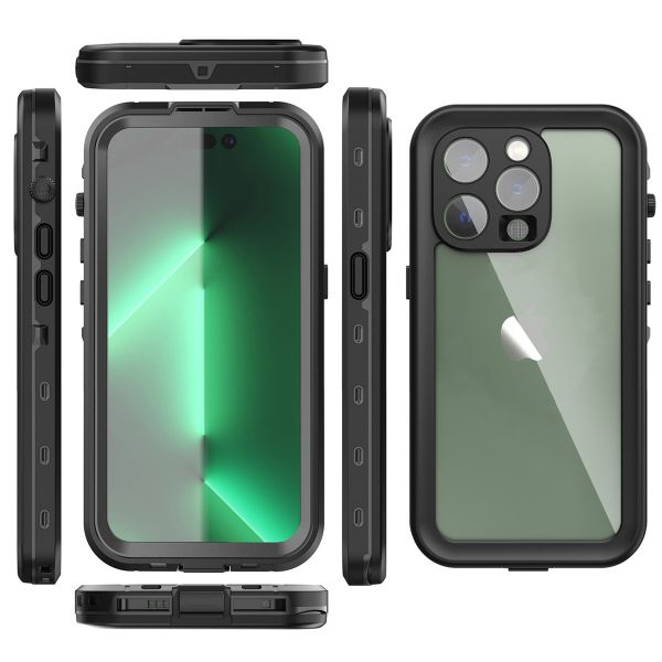 Redpepper Dot Plus Waterproof Case für das Apple iPhone 14 Pro - Schwarz
